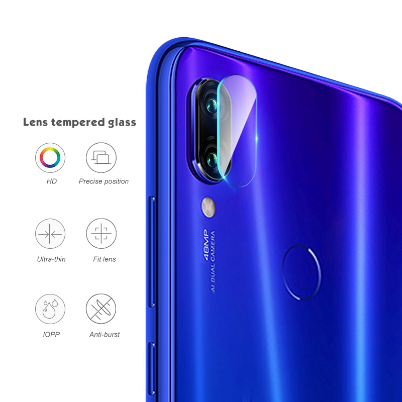Bộ kính cường lực bảo vệ màn hình và camera cho Xiaomi Redmi Note 7 Pro