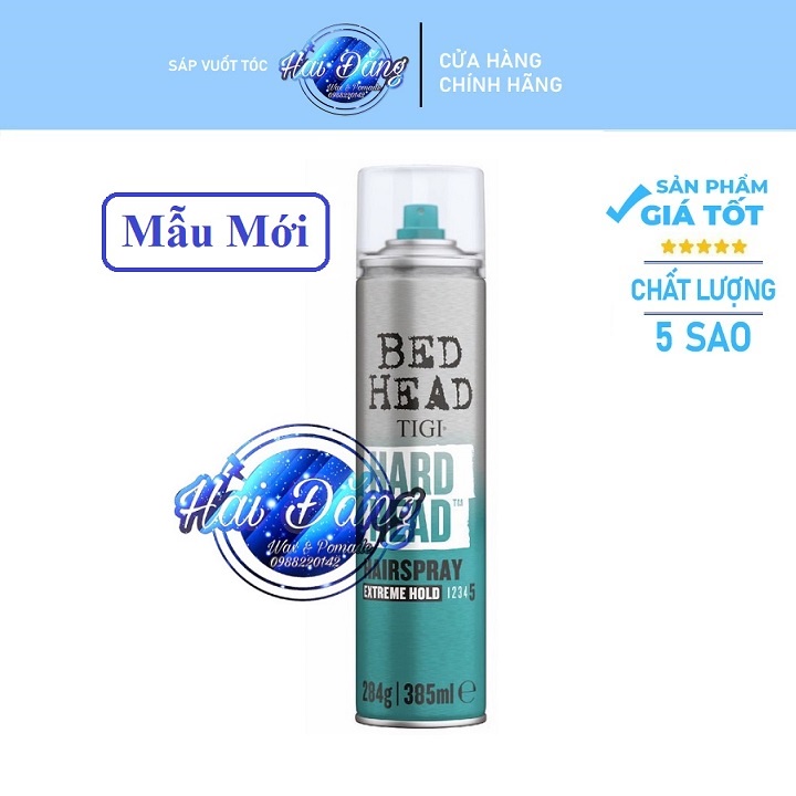 Gôm xịt tóc cứng Tigi Bed Head 385ml | USA