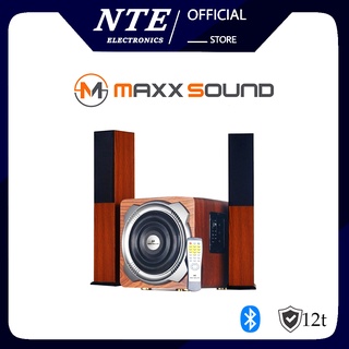 Loa vi tính 2.1 Maxxsound MS8 -  Nghe nhạc cực phê, công suất lớn, bass mạnh, treble hay, có kết nối bluetooth....