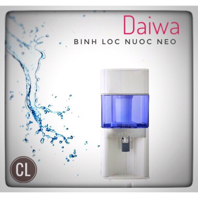 Bình lọc nước Daiwa Neos - Hàn Quốc