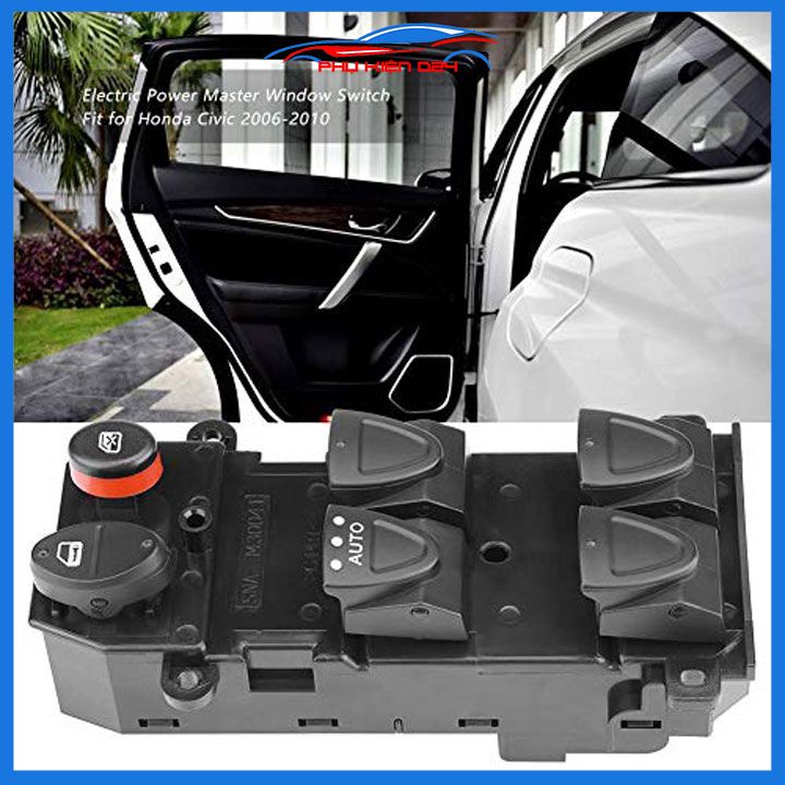 Công tắc kính tổng Civic 2006-2010 mã 35750-SNV-H51 nâng hạ kính lên xuống ô tô
