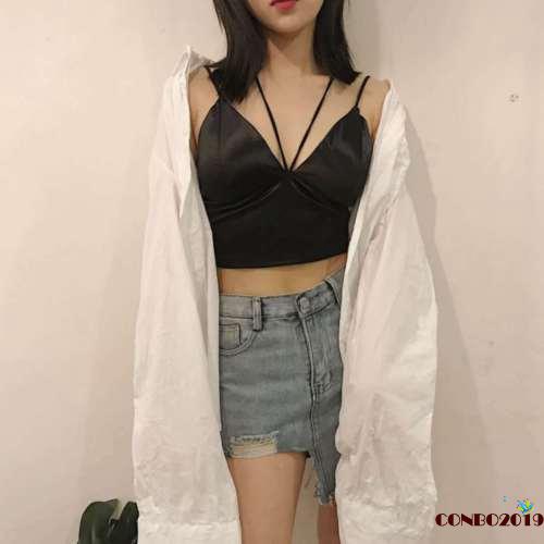 Áo lửng có đệm nâng ngực quyến rũ dành cho nữ