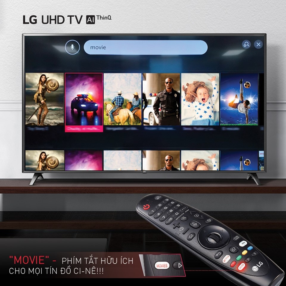 Remote thông minh LG AN-MR19BA Model TV 2017/2018/2019 | Bảo hành 3 tháng