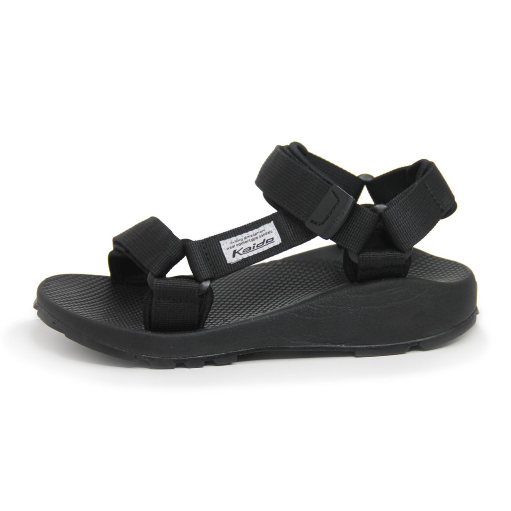 Giày Sandal Nữ Kaido Đế Cao 4cm Giúp Tăng Chiều Cao Cho Các Bạn Nữ Màu Xám