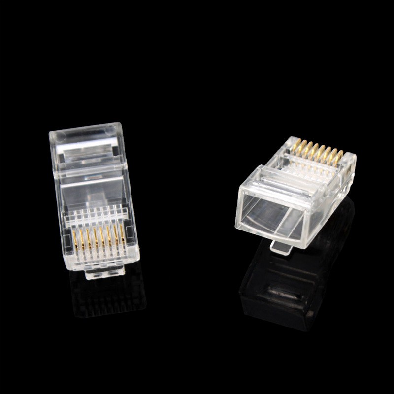 Đầu Nối Mạng Lan CAT5 Chuẩn RJ45 8P8C Chất Lượng Cao