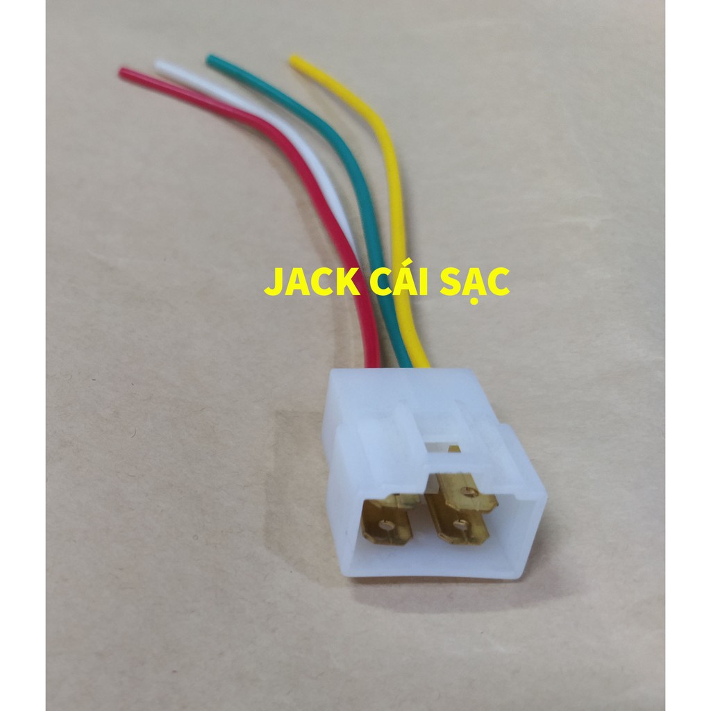 Jack cắm IC-SẠC-Ổ Khoá xe Honda-DREAM - WAVE (Giá 1 cái)