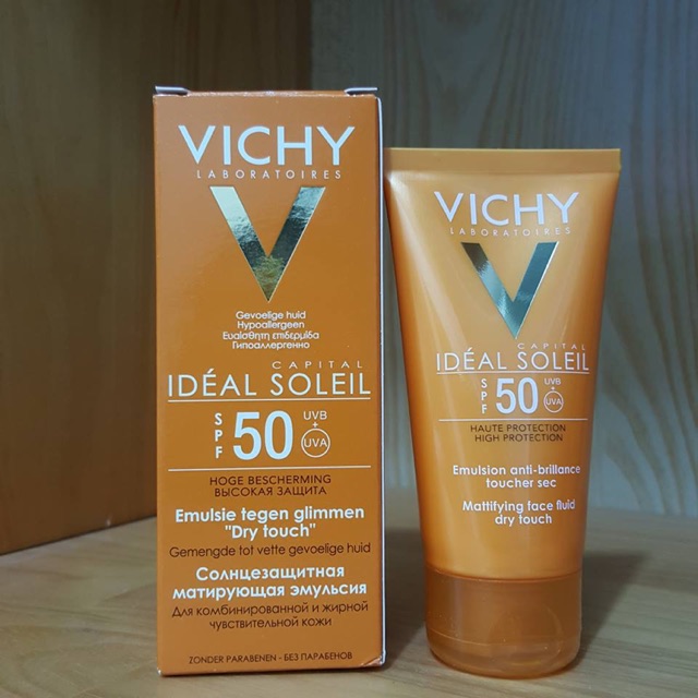 Kem Chống Nắng Vichy Capital Ideal Soleil SPF 50 Pháp