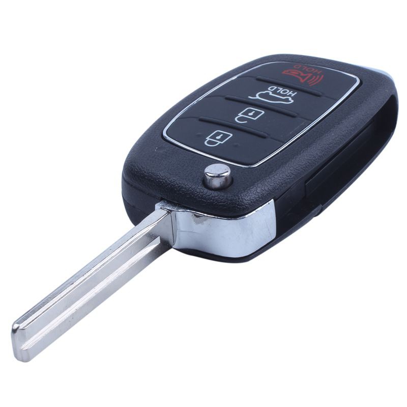Vỏ chìa khóa điều khiển từ xa 4 nút bấm cho Hyundai Santa Fe chất lượng cao
