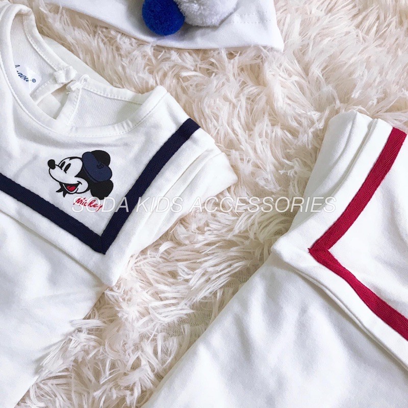 Bộ liền chuột Mic.key 2 màu (Ảnh thật)