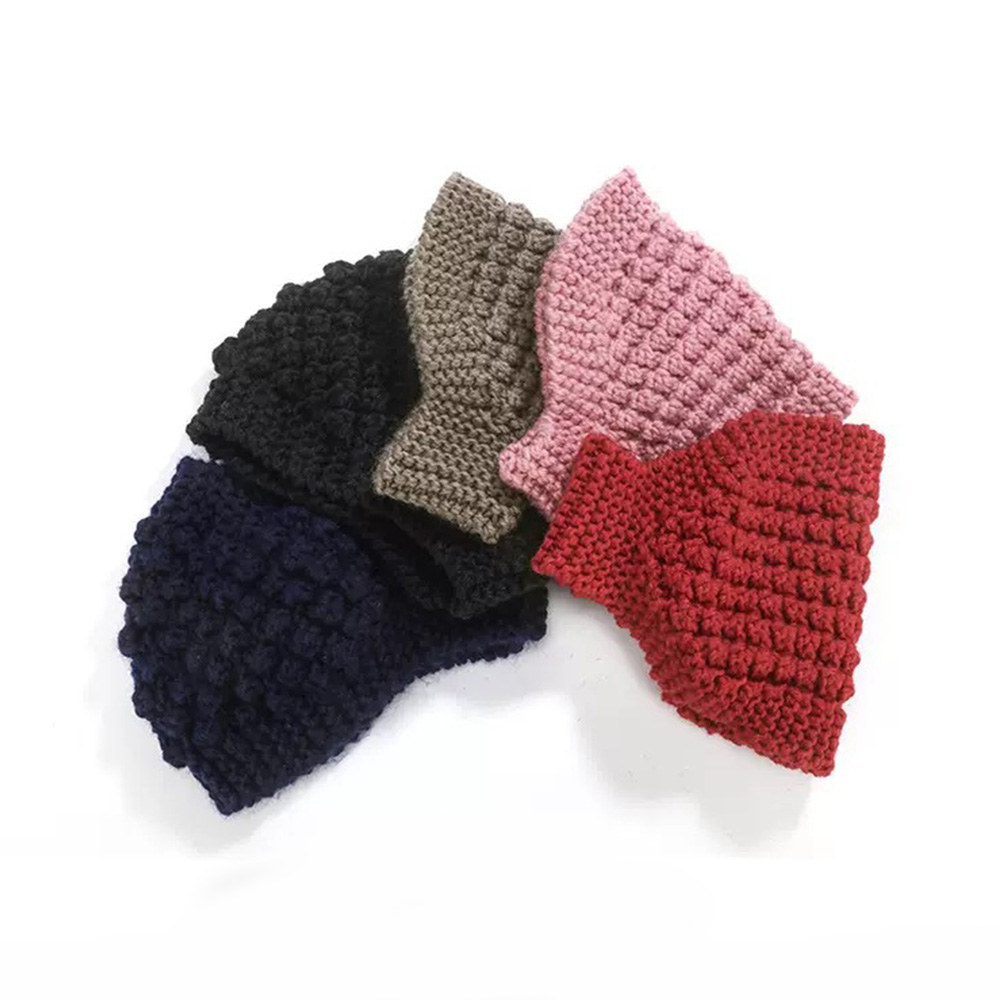 Băng Đô Len Ấm Áp Xinh Xắn Dành Cho Nữ