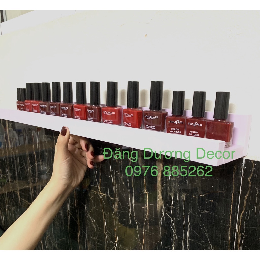Kệ máng chữ U ĐỂ SƠN NAIL- NƯỚC HOA MINI