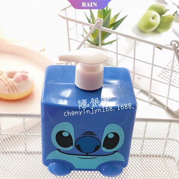 SANRIO 1 Bình Đựng Xà Phòng Rửa Tay Dạng Ấn Hình Nhân Vật Hoạt Hình My Melody Hello Kitty Stitch Dành Cho Trẻ Em