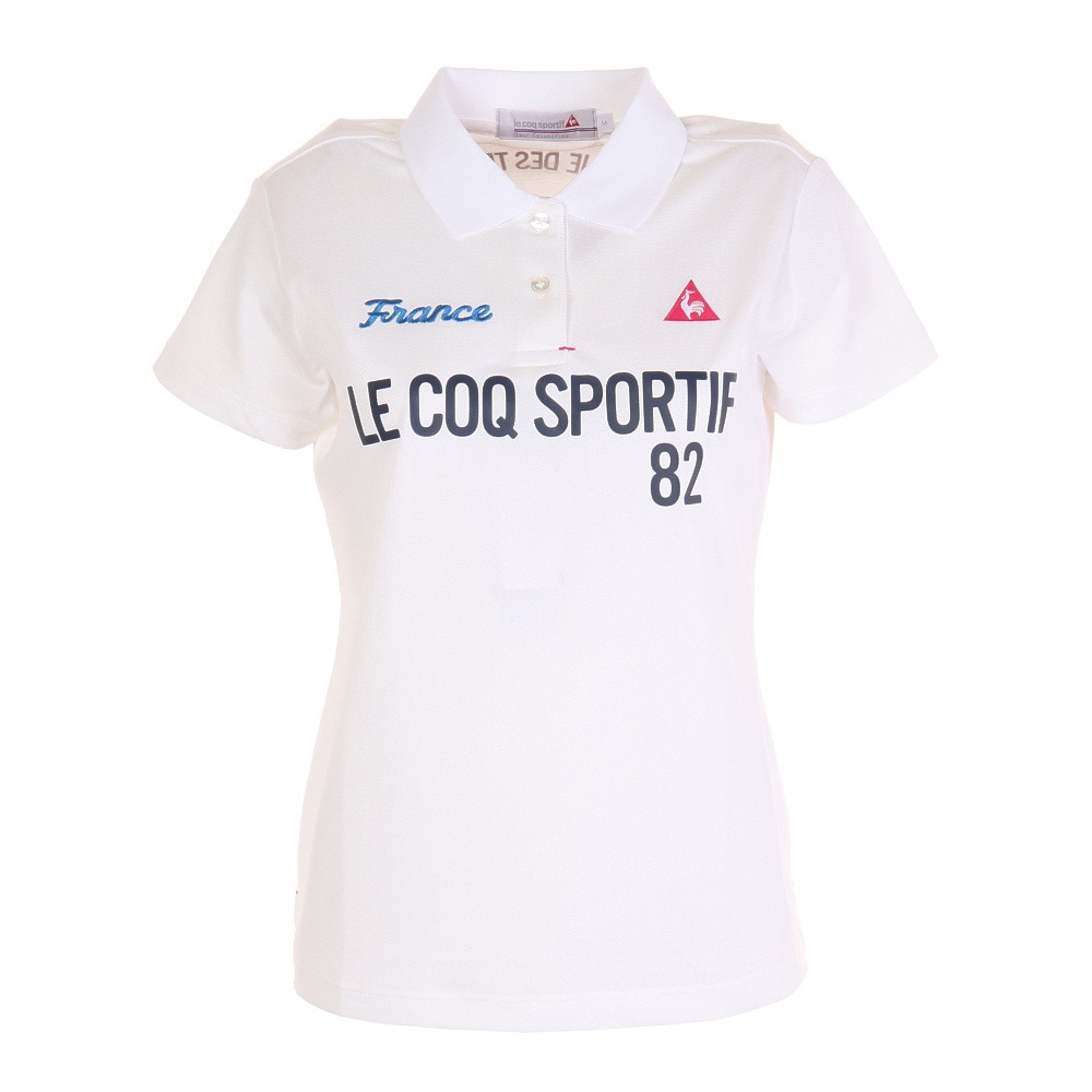 Áo T- Shirt le coq sportif nữ QGWRJA03-WH00