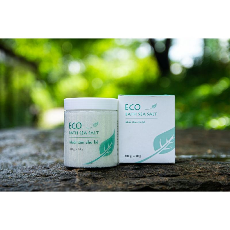 [CHÍNH HÃNG] Muối tắm bé thảo dược Eco 100% tự nhiên Sinh Dươc- DA BÉ KHỎE, NGỦ NGON