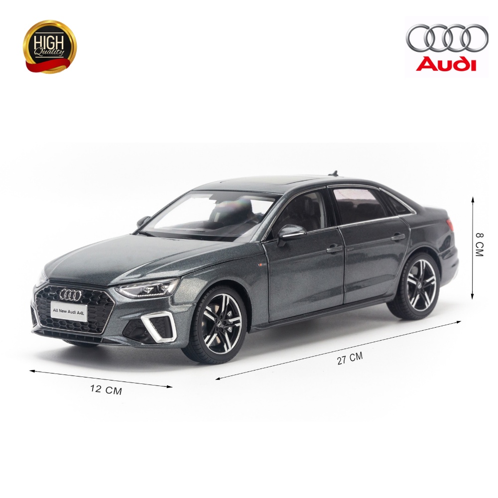 Mô hình xe Audi R8, A8L, A6L, A4, Q5, Q2 All New 1:18