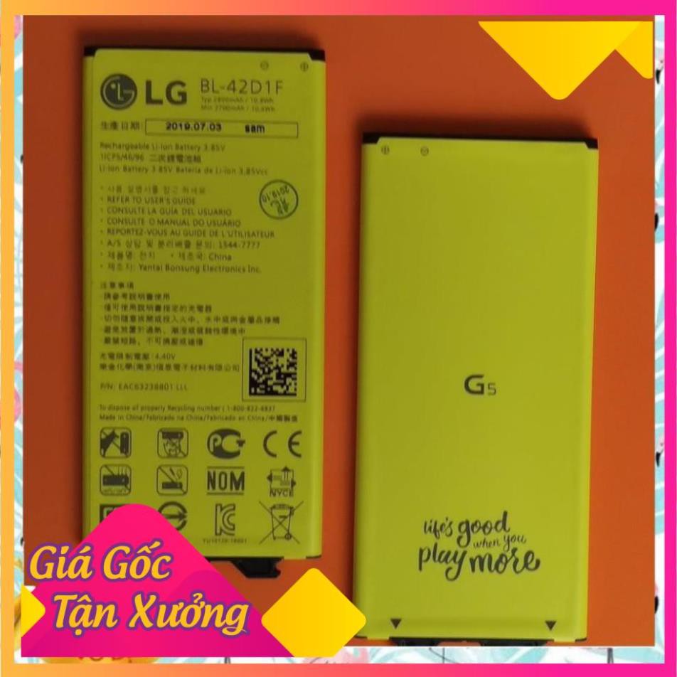 Siêu hot  [Freeship từ 50k] PIN LG G5 (BL-42D1F) 2800mAh HÀNG NHẬP KHẪU NGUYÊN BẢN