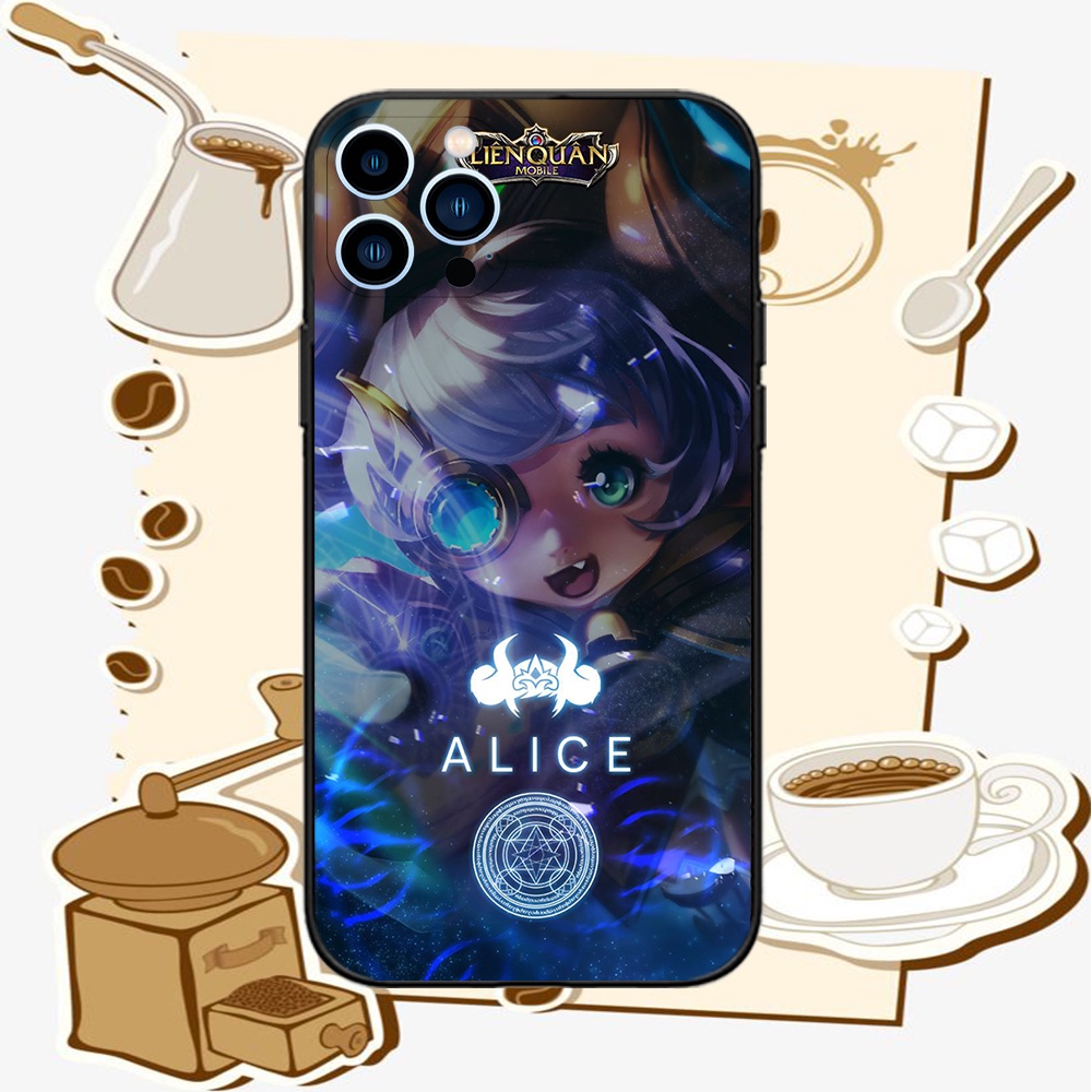 Ốp Iphone 11/12/13 Pro Max in hình tướng liên quân Airi / Alice /Amly /Annette /Arum /Bright siêu đẹp siêu ngầu