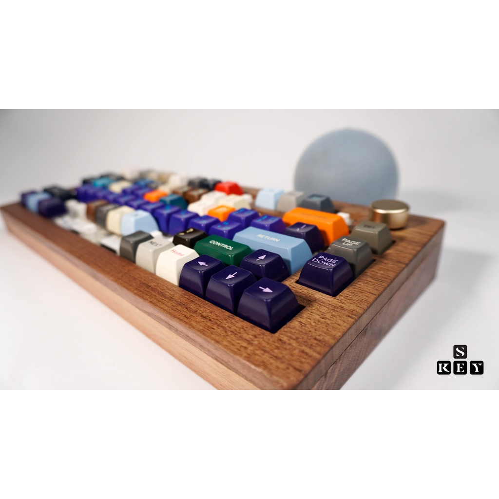 Vỏ Gỗ Bàn Phím Cơ NJ80 - CASE WOOD MECHANICAL KEYBOARD NJ80