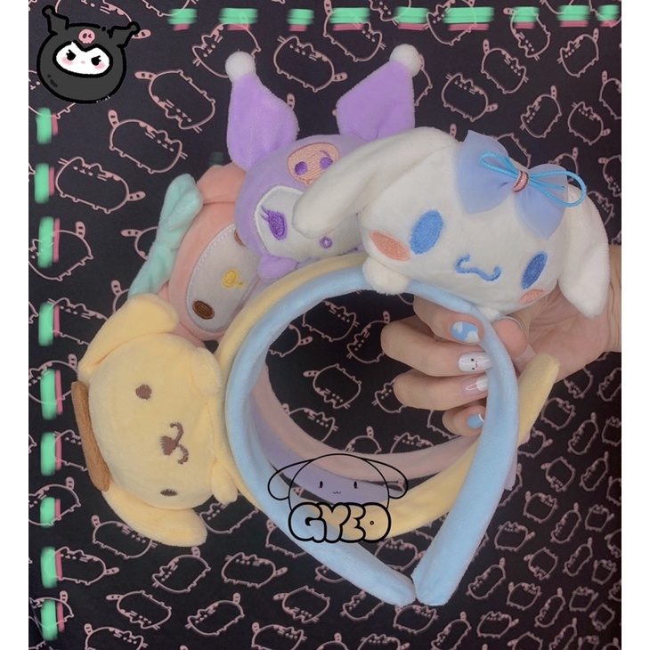 Bờm tóc - Cài tóc - Cột tóc - Kẹp tóc Sanrio đáng iu siêu cấp luôn ó ❤️🌼( mua là có quà nhoa🌻🎁🌻)
