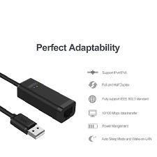 USB Ra Lan UNITEK Y1468 .Cáp USB 2.0 -> LAN UNITEK - Chính Hãng 100%, Bảo Hành 12 Tháng - 1 Đổi 1