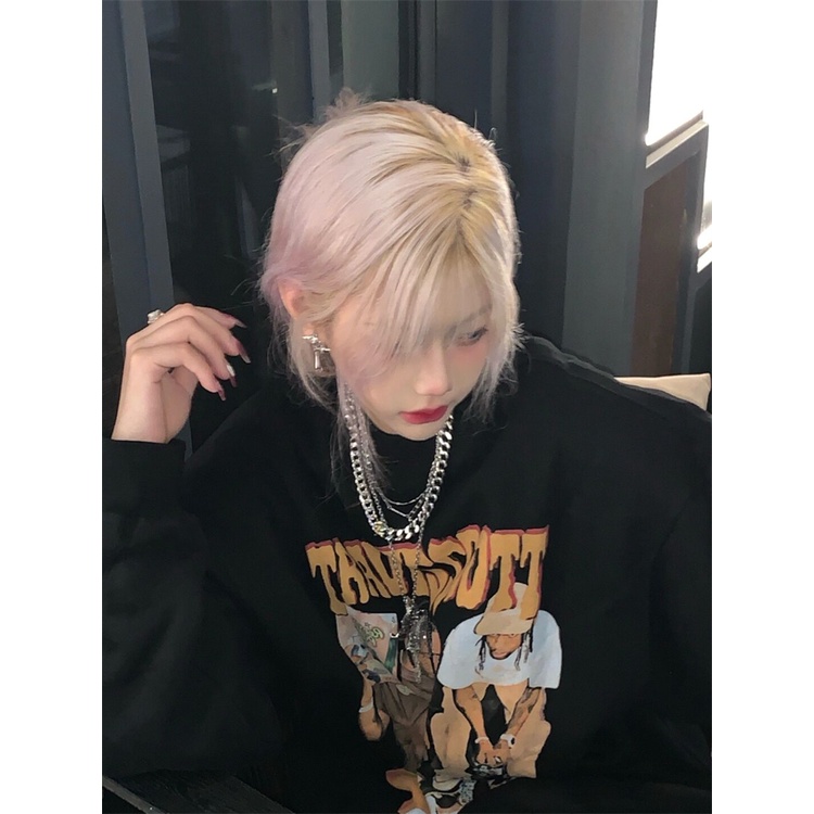  Xiaozhainv Áo Nữ Tay Dài In Hình Thời Trang Vintage 6 Màu Tùy Chọn | BigBuy360 - bigbuy360.vn