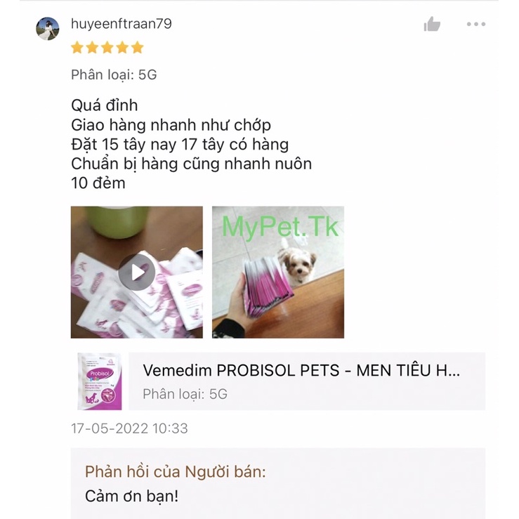 Vemedim PROBISOL PETS - MEN TIÊU HÓA CHO CHÓ, MÈO, THỎ