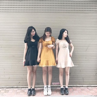 Váy kiểu khoét eo