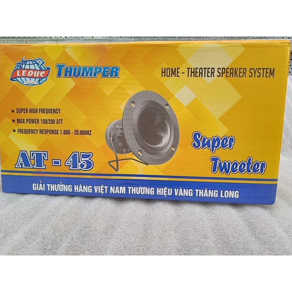 LOA TREBLE RỜI AT - 45 - GẮN TRƯC TIẾP AMPLI GIÁ 1 ĐÔI
