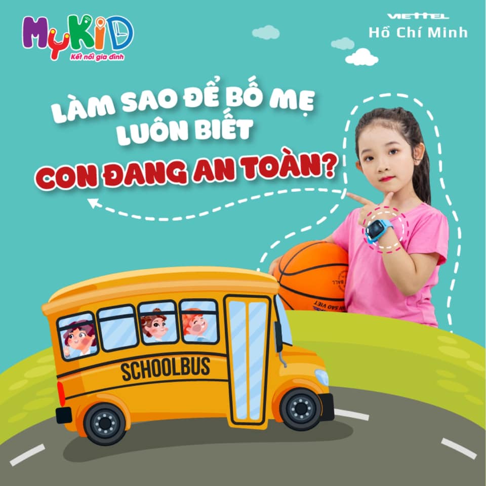 Đồng Hồ thông minh MyKid Viettel Thế Hệ 2 - Đồng hồ định vị GPS trẻ em