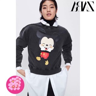 Áo nỉ ghi Zara