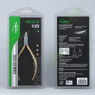 [ Dụng cụ làm móng ] Kềm cắt da Kềm Nghĩa giá sỉ D-02(vàng) chính hãng công ty