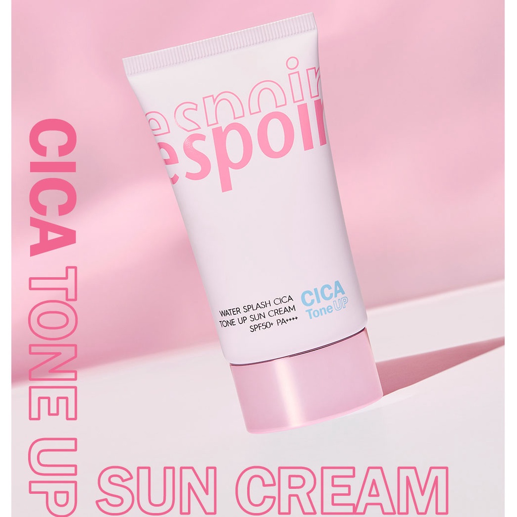 Kem Chống Nắng Nâng Tone Espoir Water Splash Cica Tone Up Sun Cream SPF50+ PA++++