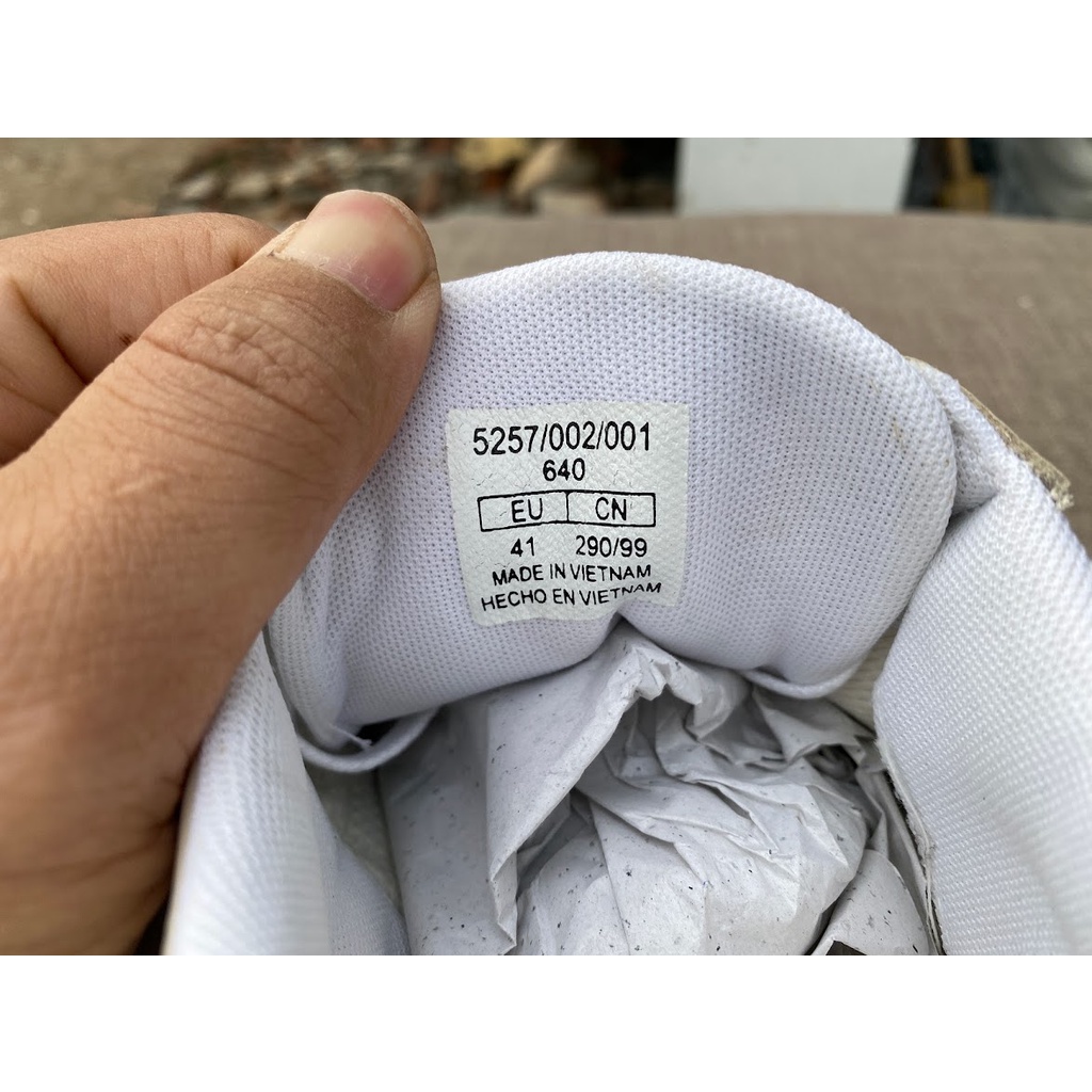 Giày Zara Nam thể thao/ Sneaker chuẩn VNXK màu kem cực đẹp