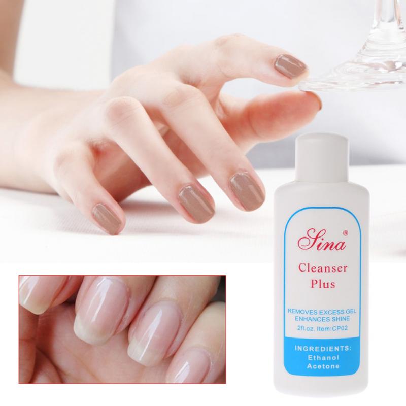 Nước chùi sơn gel móng uv nghệ thuật cleanser plus làm sạch gel thừa