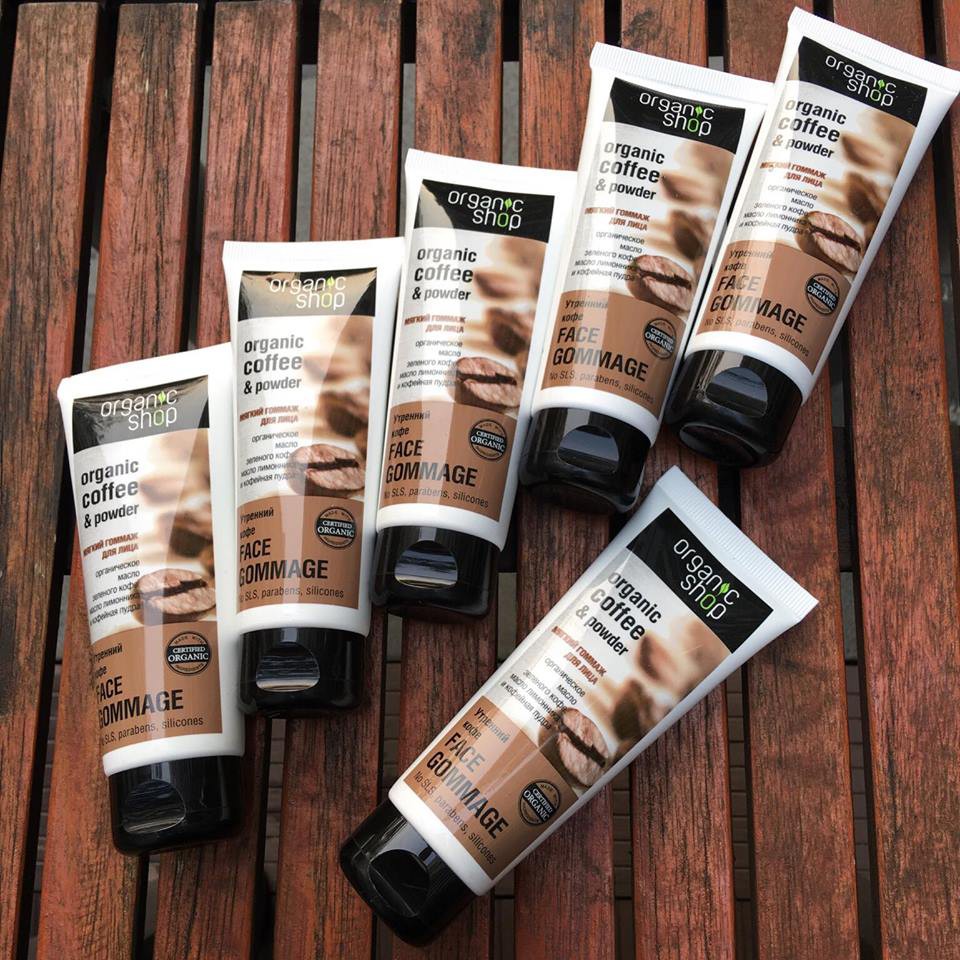 Tẩy Da Chết mặt Organic Shop Organic Coffee & Powder - Amora Skinlab | BigBuy360 - bigbuy360.vn