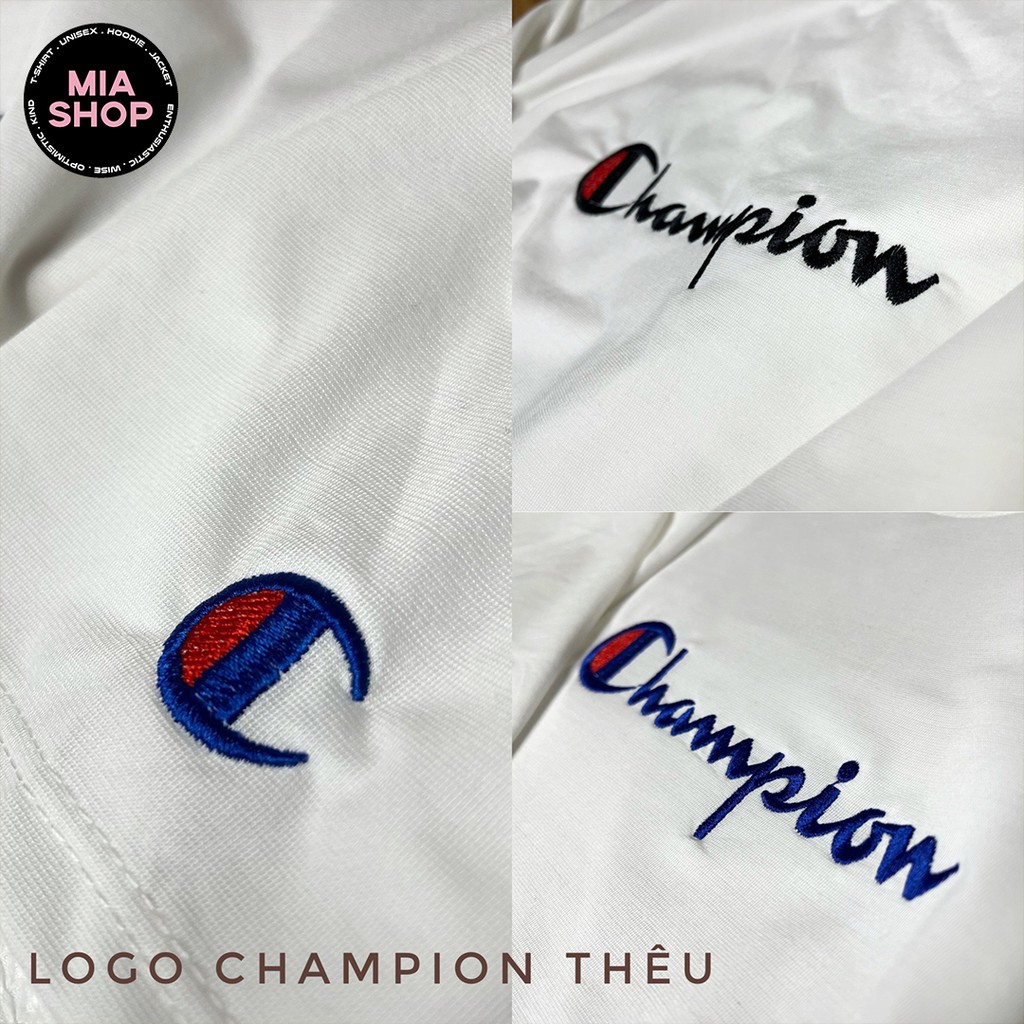 Áo thun tay lỡ MIA, Áo phông nữ form rộng dáng Unisex/Ulzzang mặc lẻ cặp nhóm hình thêu CHAMPION