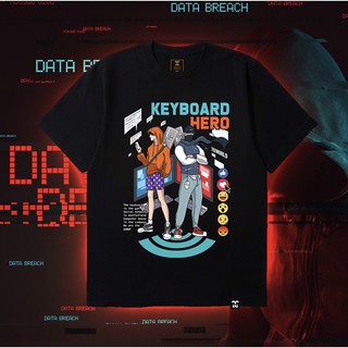 Áo thun Teeworld Keyboard Hero Mode - ON Nam Nữ Trắng Đen Form Rộng Unisex