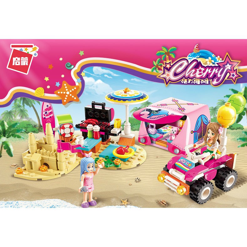 Lắp ráp Cherry 2018 - Lều Trại Nghỉ Dưỡng Bên Bãi Biển Của Bạn Gái 202 Chi Tiết