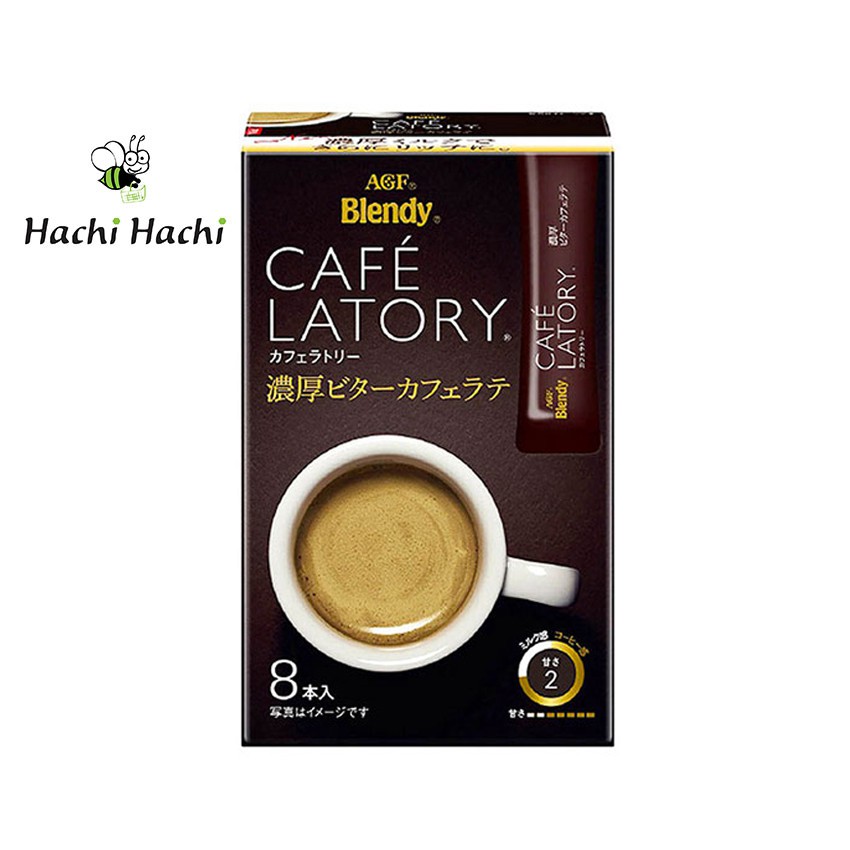 Cà phê Latte Blendy đậm đà 72g (9g x 8 gói) - Hachi Hachi Japan Shop