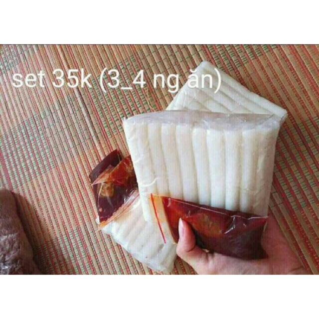 [Mã GROXUAN1 giảm 8% đơn 150K] Bánh gạo cay hàn quốc tokkboki set 500g bánh kèm sốt