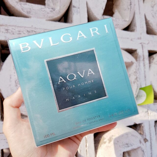 Nước hoa nam BVLGARI AQVA MARINE POUR HOMME 100ml Fullseal Tester