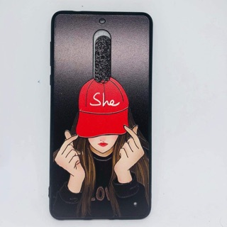 Ốp lưng thời trang in hình cho nokia 5