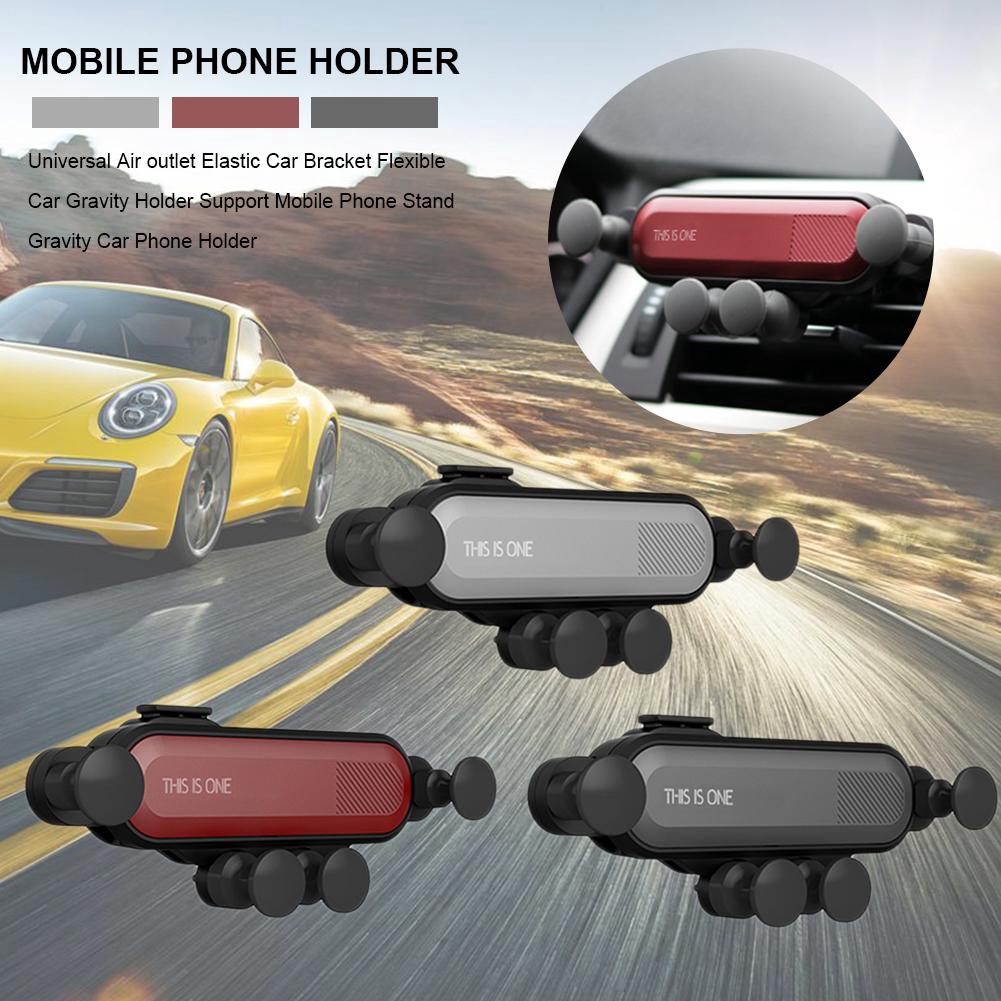 Universal Car Điện thoại cửa hàng Chủ Air Phone đàn hồi xe Bracket Hỗ trợ xe di động Đứng