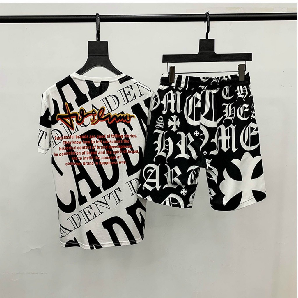 Đồ bộ nam nữ chất vải thun lạnh co giãn 4 chiều in chuyển nhiệt loang đẹp phong cách thời trang unisex (hinhnguoi)