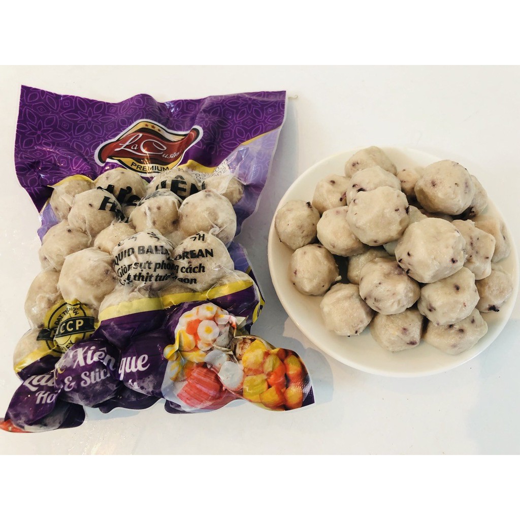 Gói 500g mực viên kiểu Hàn Quốc (lacusina)
