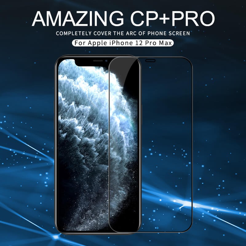 Kính cường lực iPhone 12/ 12 Pro/ 12 Pro Max Full viền CP+ Pro Nillkin chính hãng