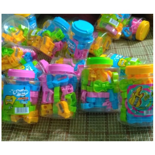 ( 1 Hộp 24 Cái ) Gọt Chuốt Bút Chì Rẻ Mẫu Ngẫu Nhiên Camshop