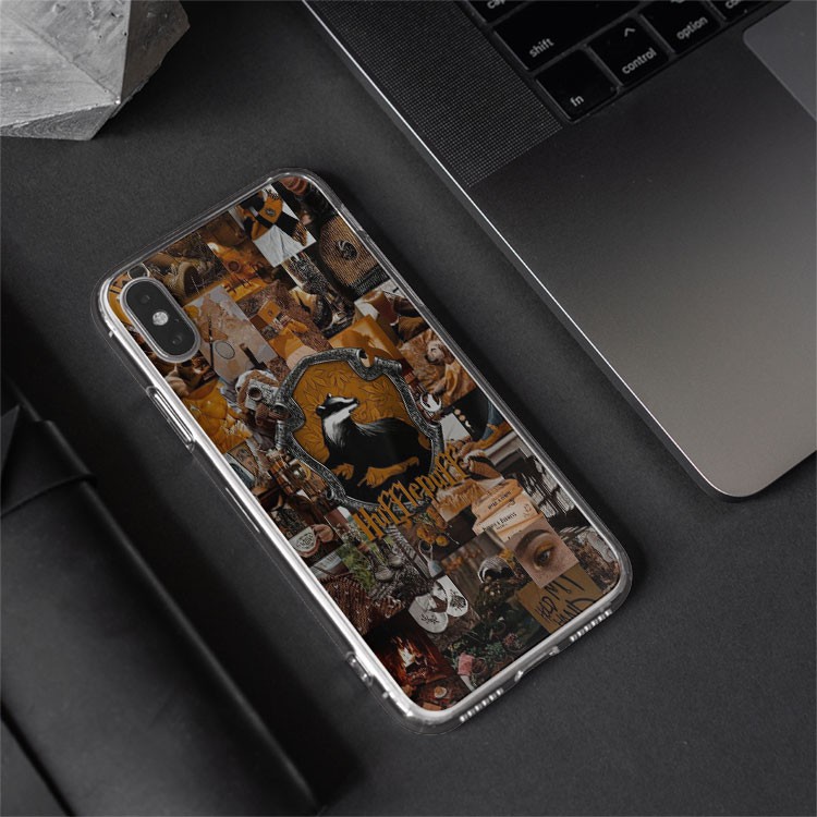 Ốp Lưng HUFFLEPUFF Harry Potter thế giới ma thuật cho Iphone 5 6 7 8 Plus 11 12 Pro Max X Xr PAP20210410