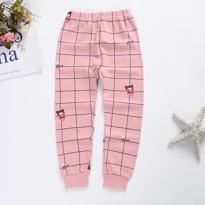 Quần dài cotton size lớn cho bé trai bé gái từ 14-28 kg