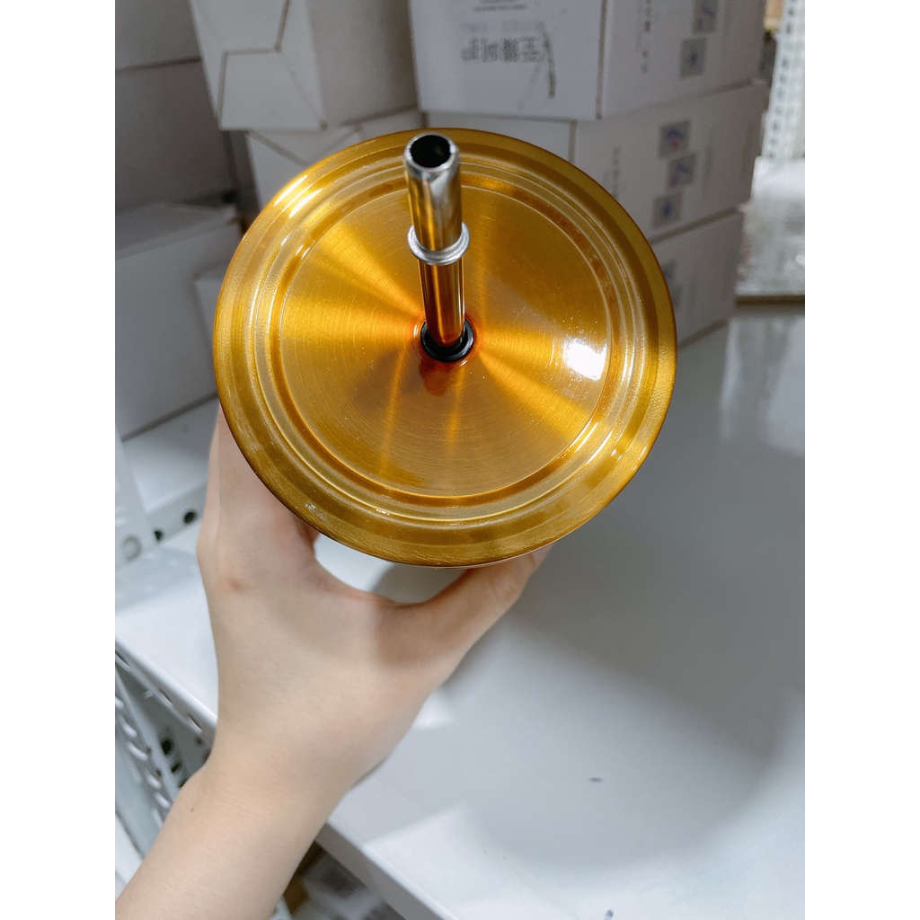 Ly giữ nhiệt kèm ống hút chất liệu inox dung tích 550ml